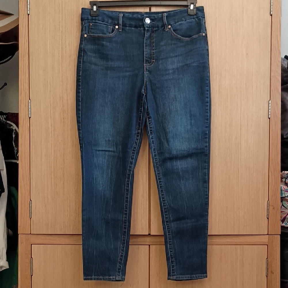 +SZ Seven7 SZ 16 Hi Rise Skinny Blue Jeans